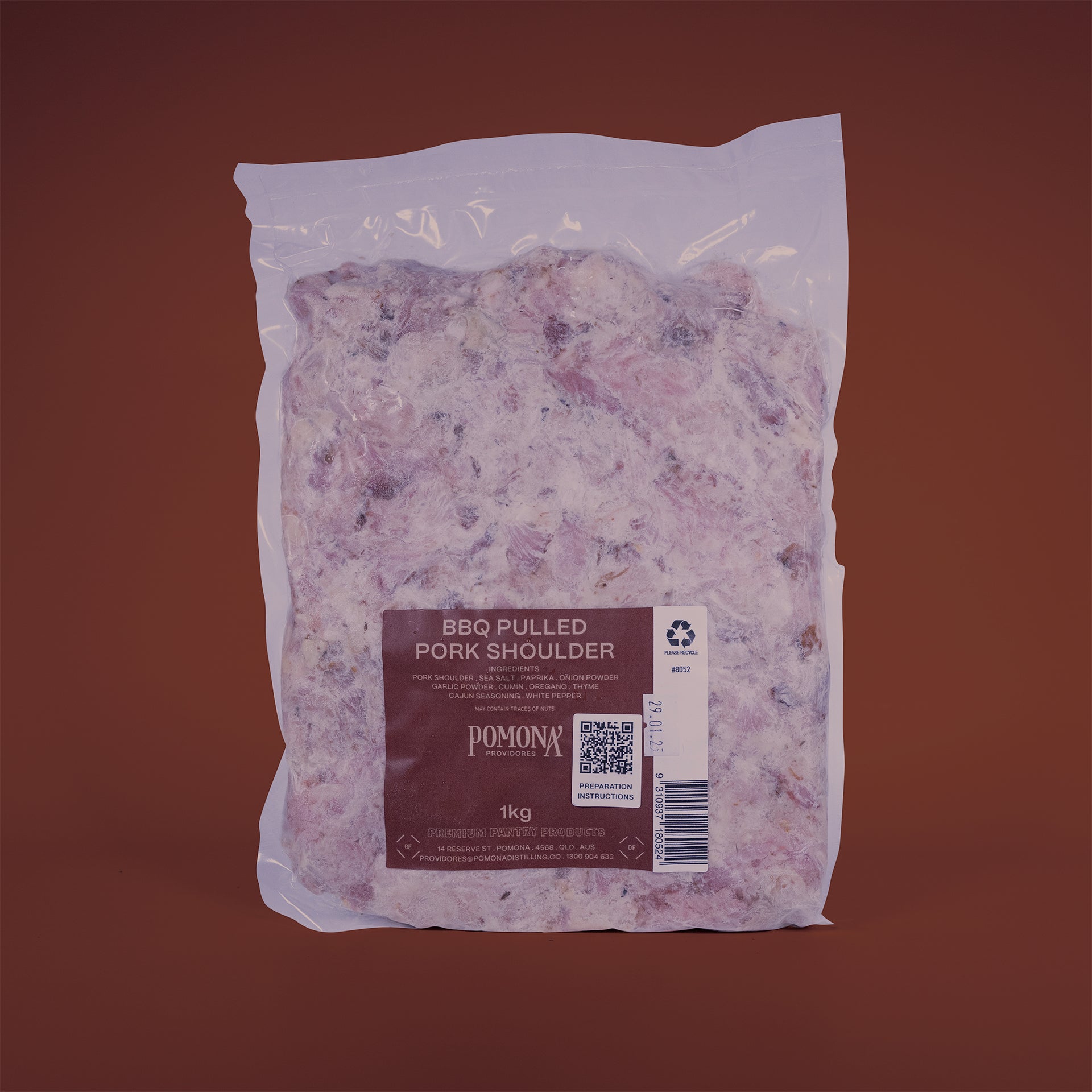 BBQ PULLED PORK SHOULDER 1KG