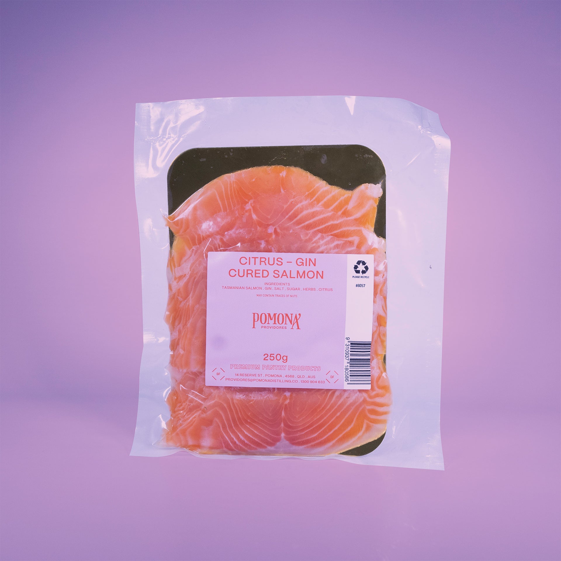 CITRUS - GIN CURED SALMON 250G