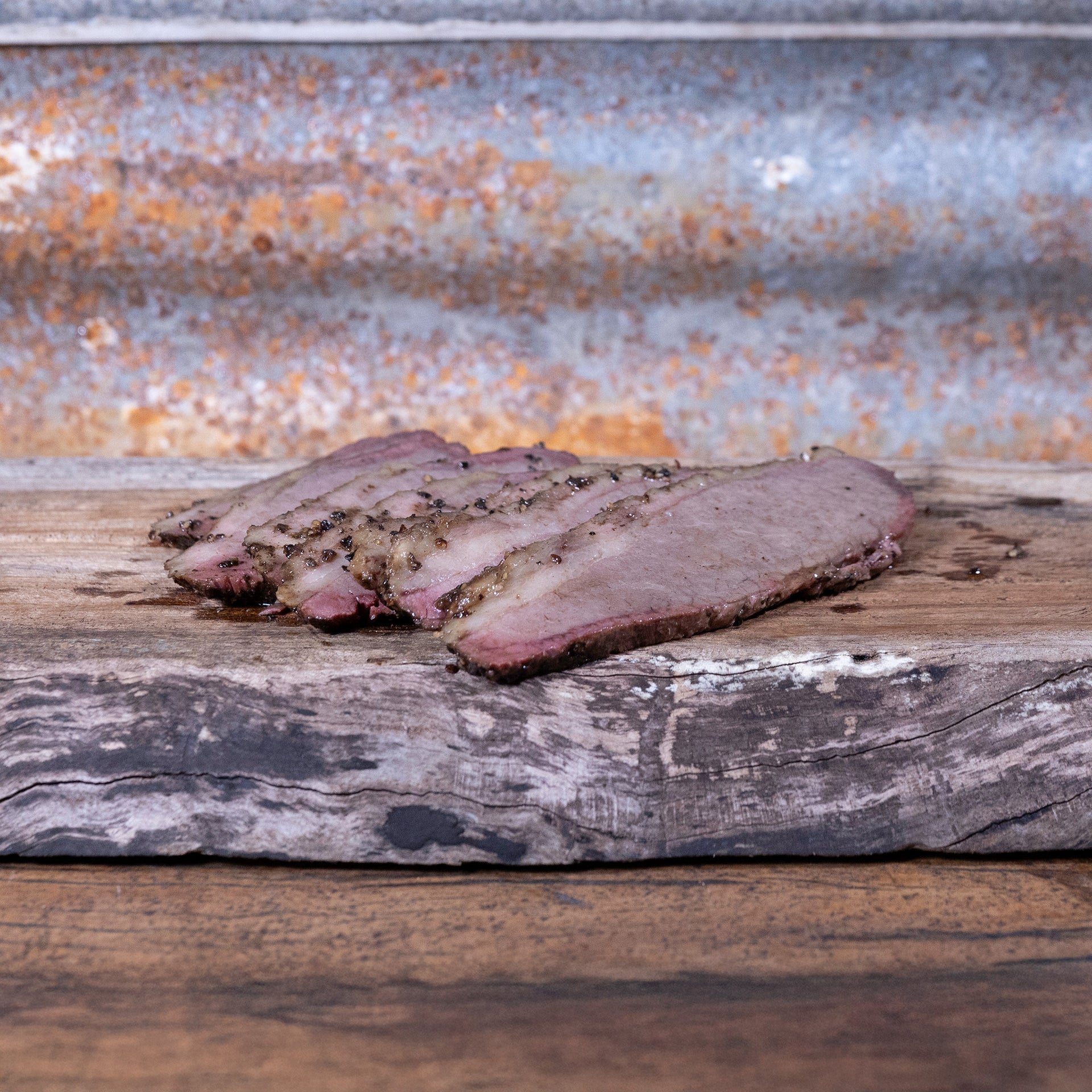 SMOKED & SLICED BBQ BEEF BRISKET 250GM