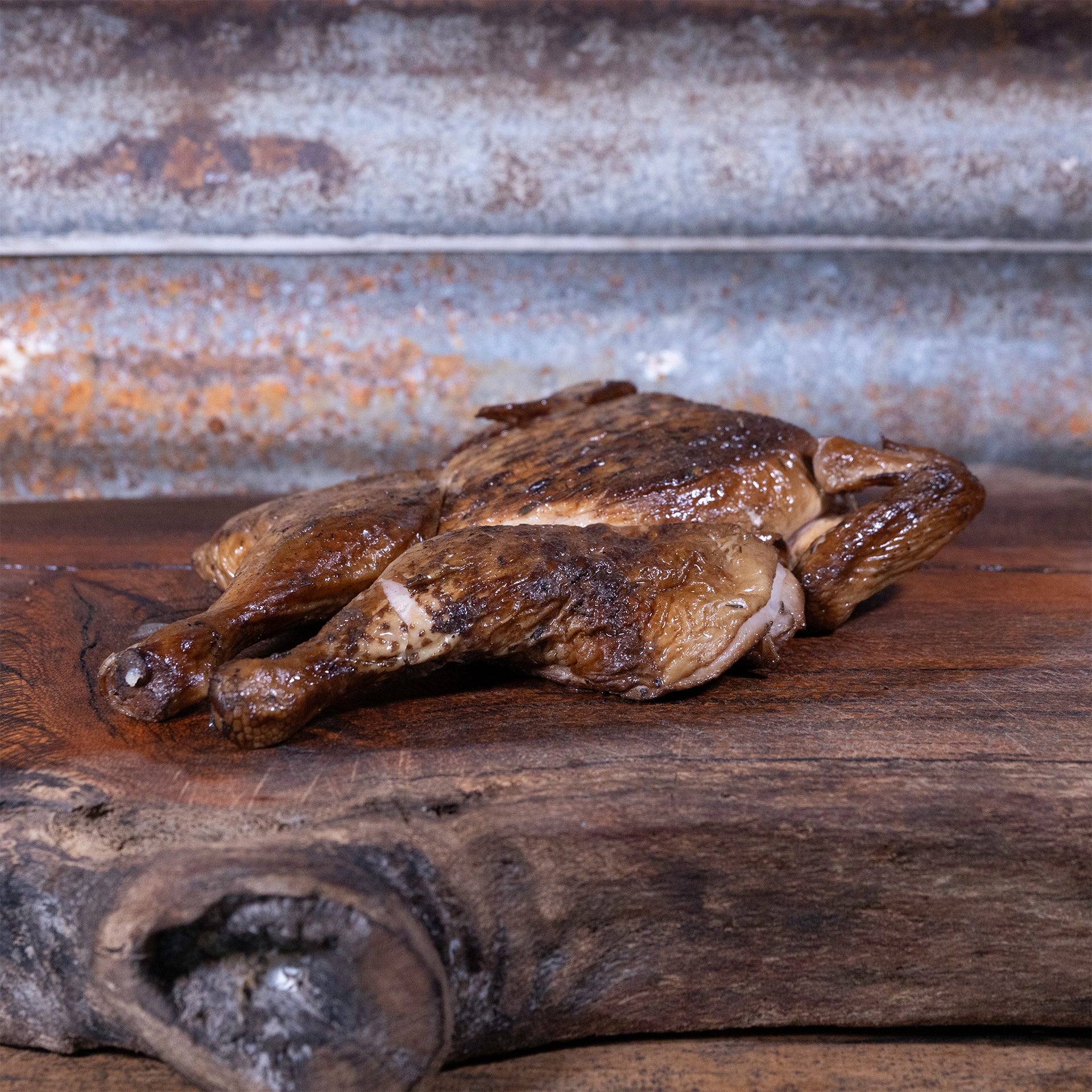 SMOKED - BUTTERFLIED WHOLE CHICKENS