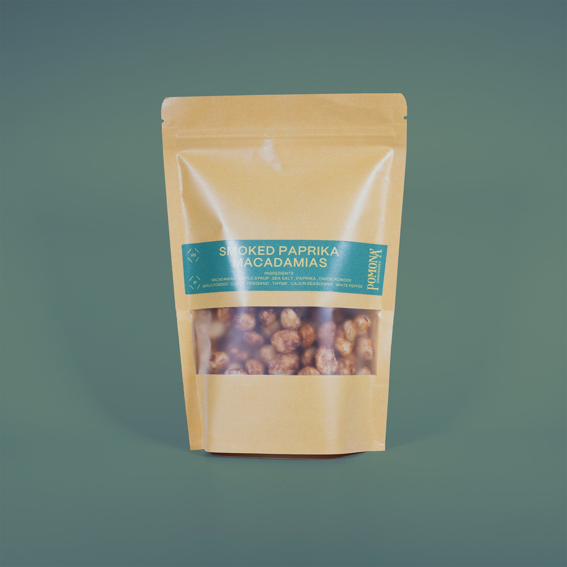 PDC Roasted Macadamias + Paprika + Maple Syrup