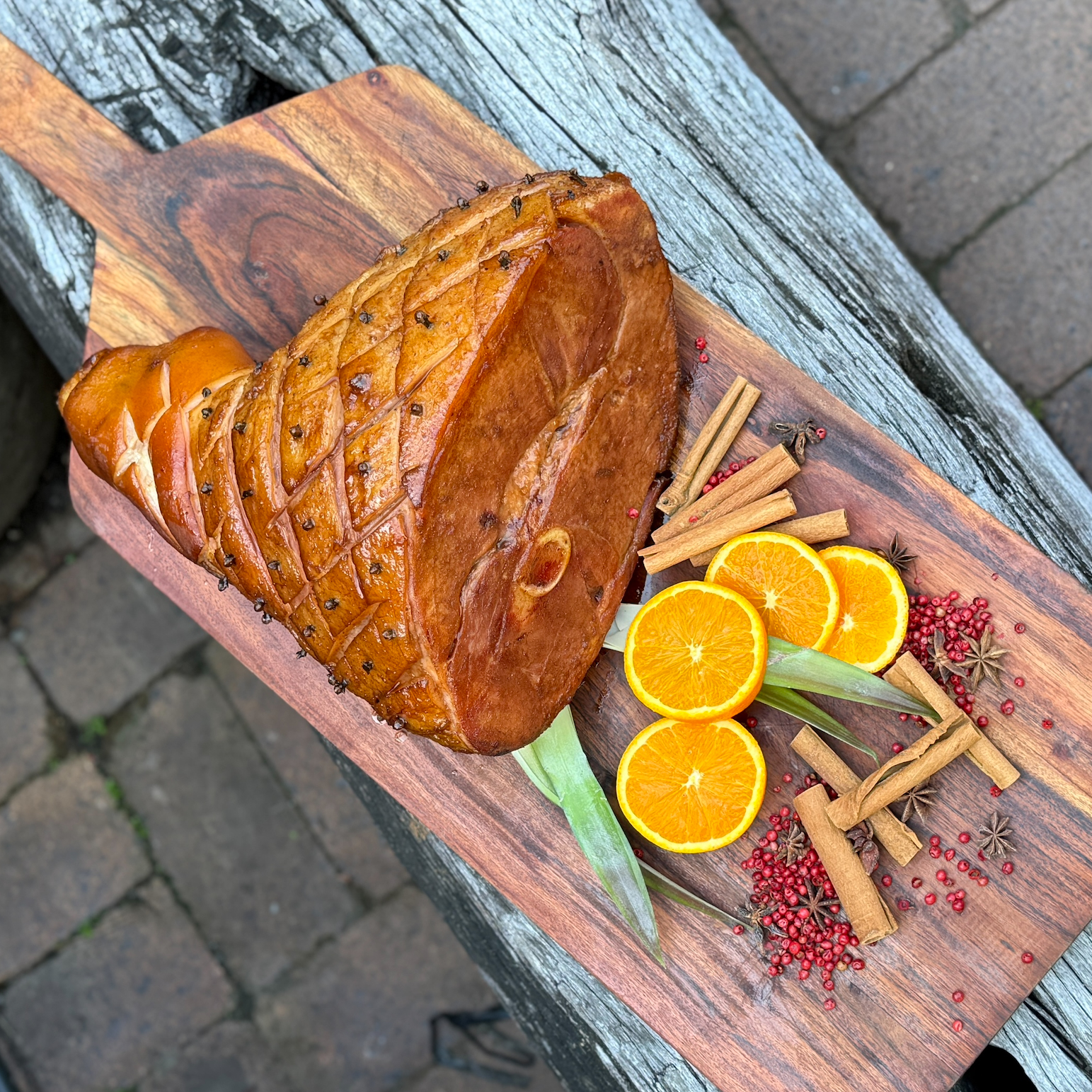 Christmas Half leg Ham W Pineapple & Rum Glaze