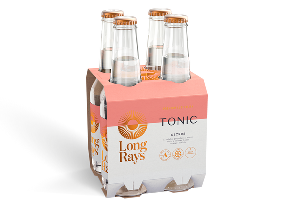 Long Rays Premium Citrus Tonic (recommended with Pomona Navy Gin)